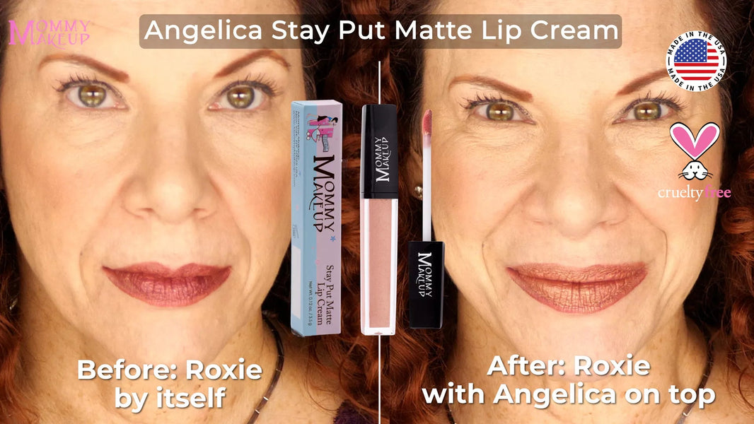 Roxie Stay Put Matte Lip Cream | Stunning Kiss-Proof Lipstick-Roxie Stay Put Matte Lip Cream | Stunning Kiss-Proof Lipstick