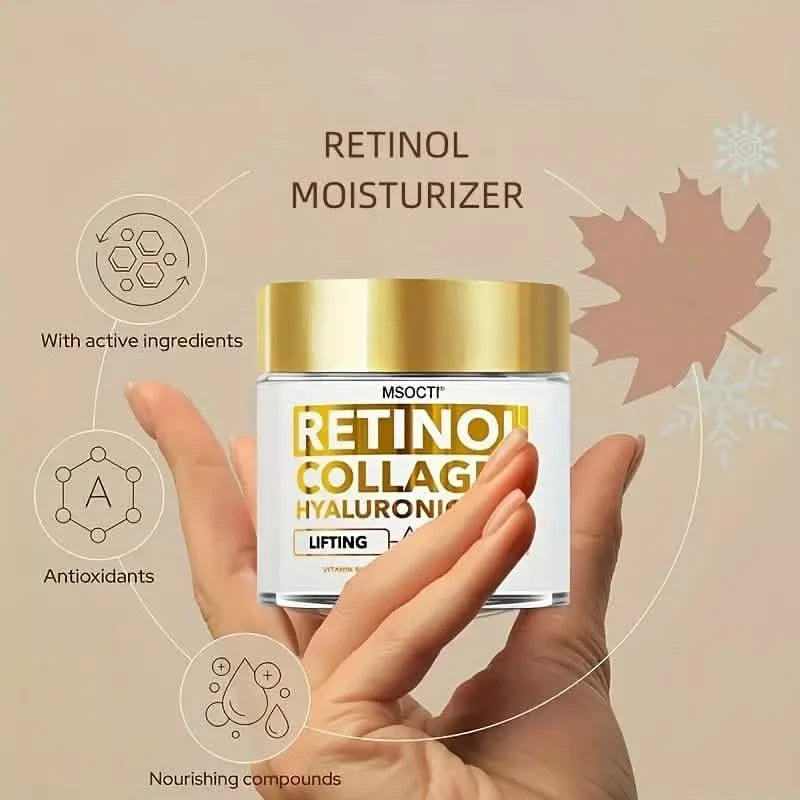 Retinol Collagen Hyaluronic Acid Face Cream-Retinol Collagen Hyaluronic Acid Face Cream