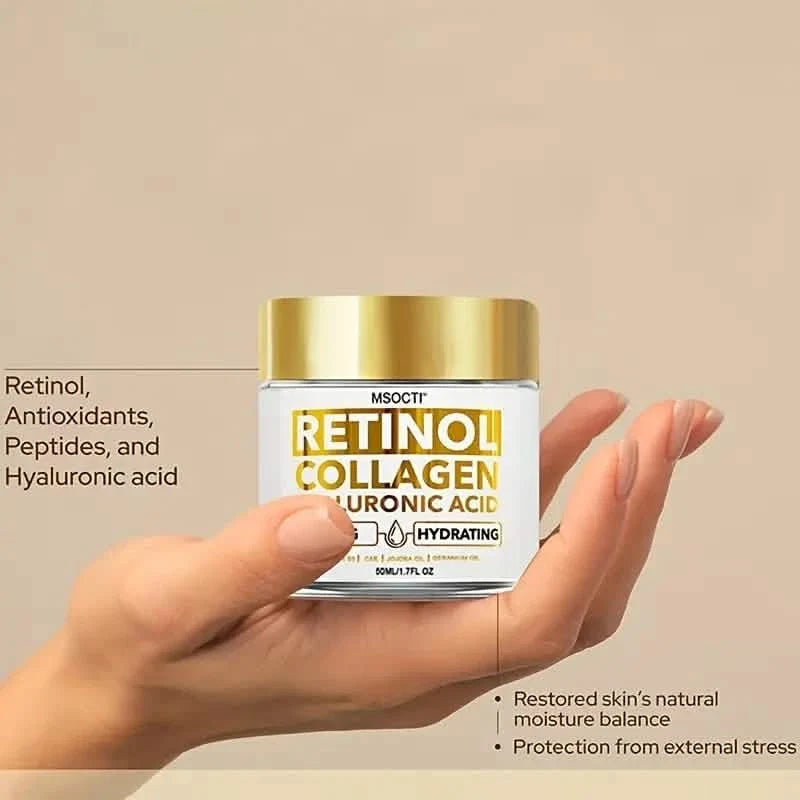 Retinol Collagen Hyaluronic Acid Face Cream-Retinol Collagen Hyaluronic Acid Face Cream