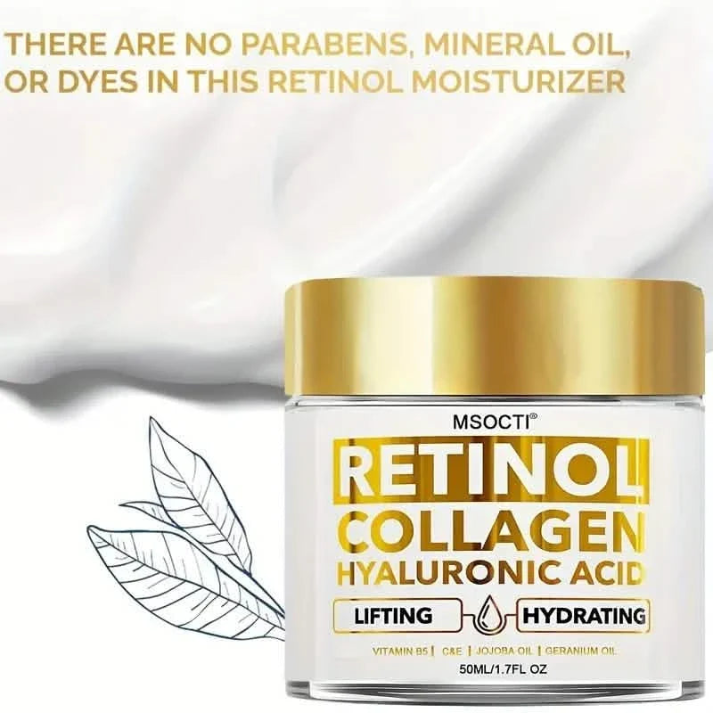 Retinol Collagen Hyaluronic Acid Face Cream-Retinol Collagen Hyaluronic Acid Face Cream