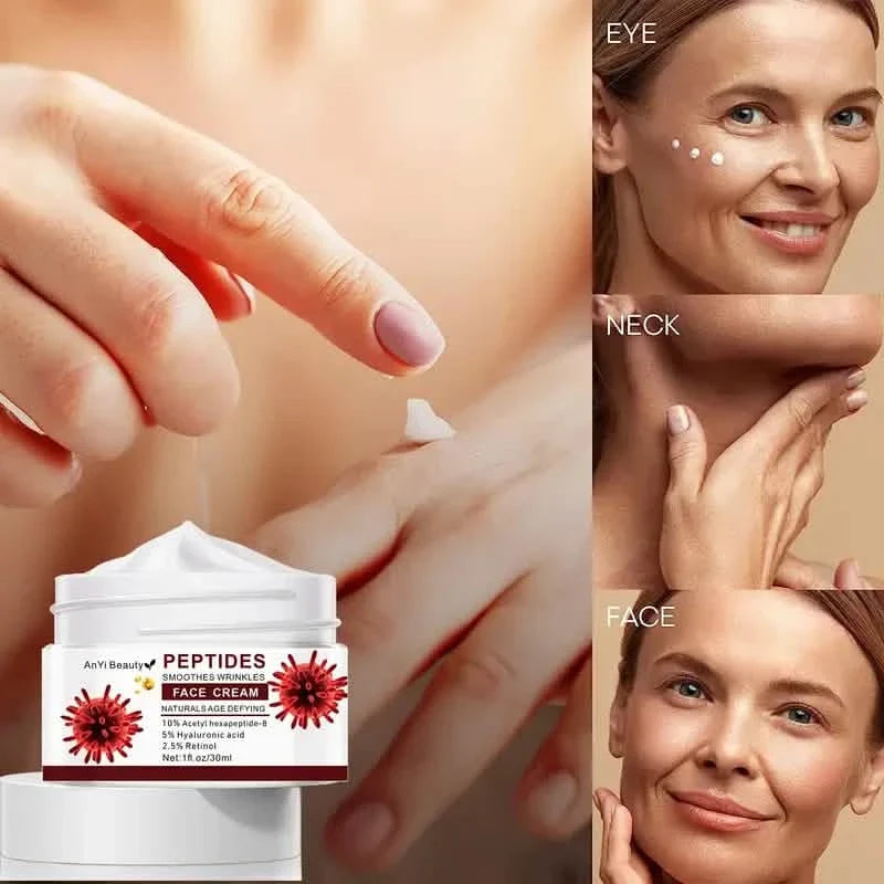 Retinol Face Lift Cream With Hyaluronic Acid, Acetyl Hexapeptide-8-Retinol Face Lift Cream With Hyaluronic Acid, Acetyl Hexapeptide-8