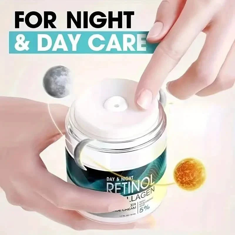Retinol Moisturizing Cream With Collagen, Hyaluronic Acid, Vitamin C+E, Soothes Dry Skin-Retinol Moisturizing Cream With Collagen, Hyaluronic Acid, Vitamin C+E, Soothes Dry Skin