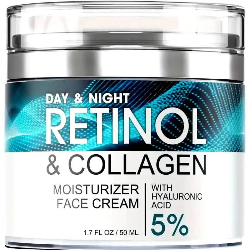 Retinol Moisturizing Cream With Collagen, Hyaluronic Acid, Vitamin C+E, Soothes Dry Skin-Retinol Moisturizing Cream With Collagen, Hyaluronic Acid, Vitamin C+E, Soothes Dry Skin