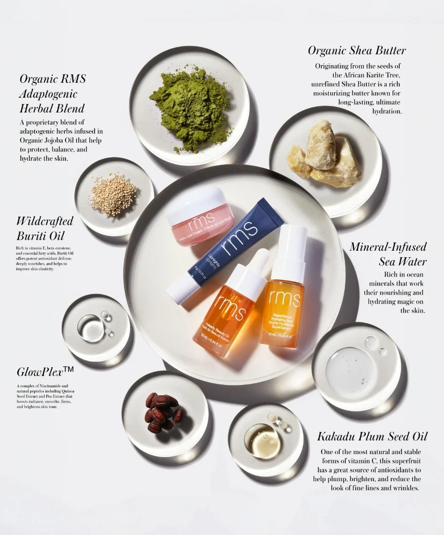 RMS Beauty Skincare Secrets Travel Kit-RMS Beauty Skincare Secrets Travel Kit