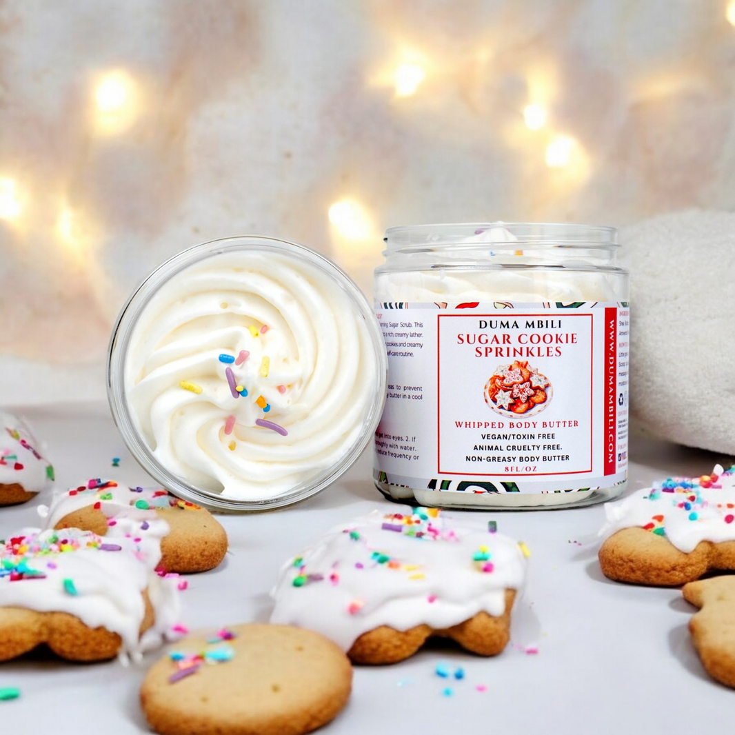 Sugar Cookie Sprinkles Whipped Body Butter-Sugar Cookie Sprinkles Whipped Body Butter