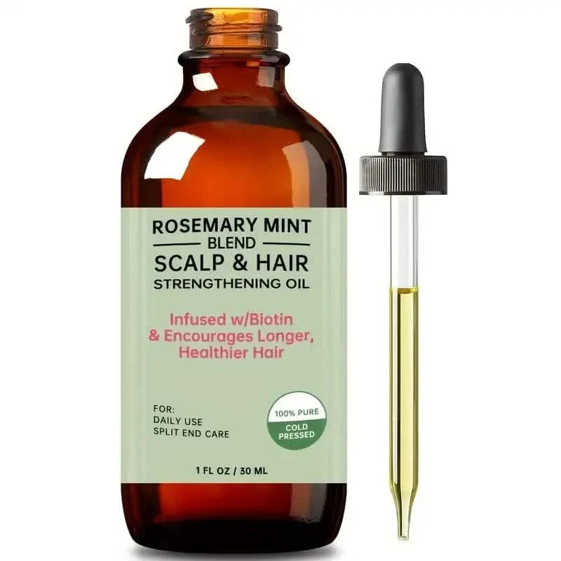 Rosemary Essential Oil for Hair Care, Scalp Massage, Skin Care and Aromatherapy-Rosemary Essential Oil for Hair Care, Scalp Massage, Skin Care and Aromatherapy