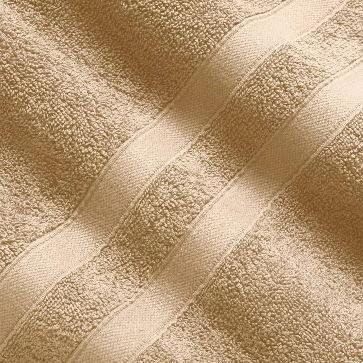 12-Piece Set: Bibb Home Zero Twist Egyptian Cotton Towel Set-12-Piece Set: Bibb Home Zero Twist Egyptian Cotton Towel Set