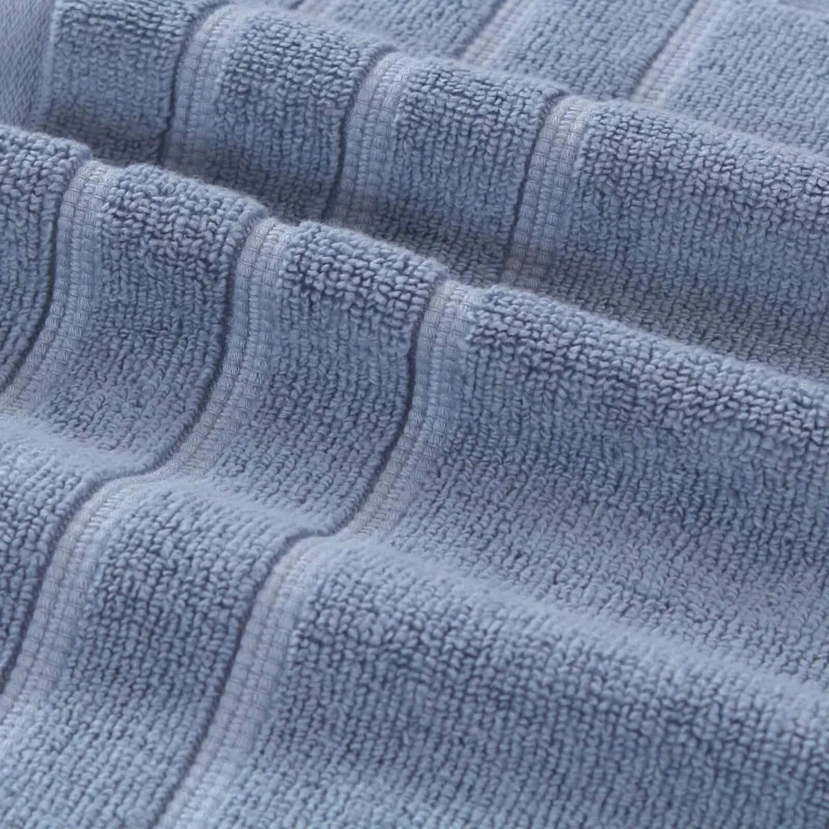 12-Piece Set: Bibb Home Zero Twist Egyptian Cotton Towel Set-12-Piece Set: Bibb Home Zero Twist Egyptian Cotton Towel Set