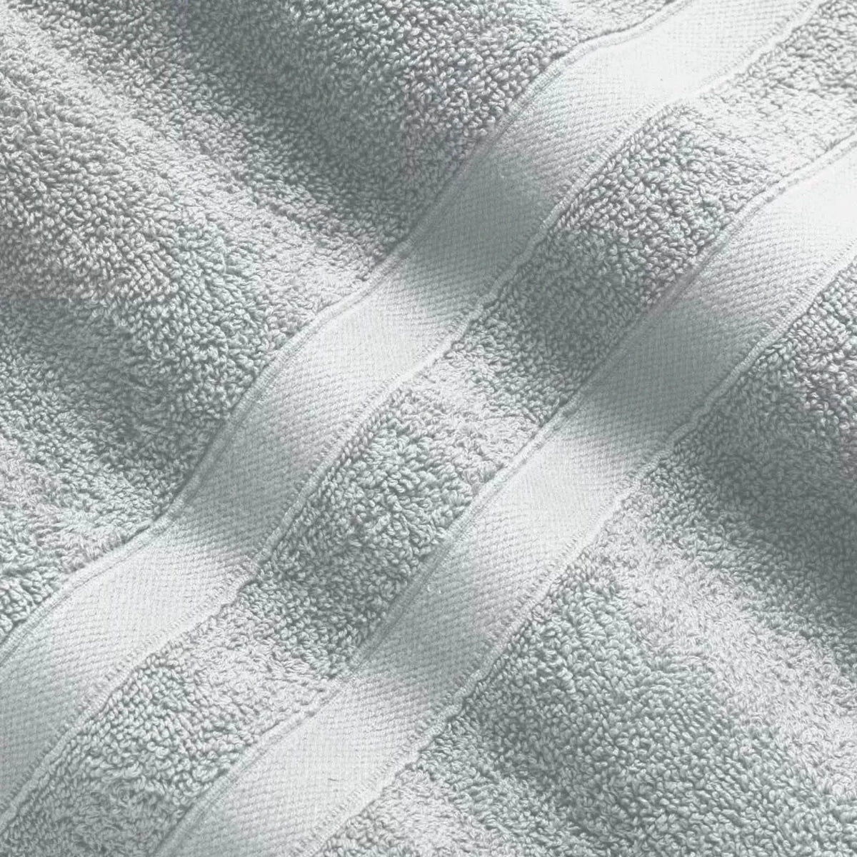 12-Piece Set: Bibb Home Zero Twist Egyptian Cotton Towel Set-12-Piece Set: Bibb Home Zero Twist Egyptian Cotton Towel Set