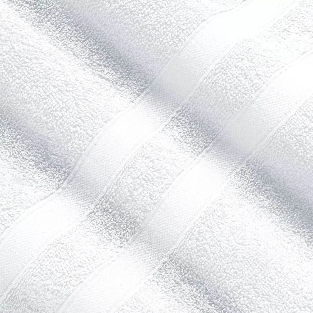 12-Piece Set: Bibb Home Zero Twist Egyptian Cotton Towel Set-12-Piece Set: Bibb Home Zero Twist Egyptian Cotton Towel Set