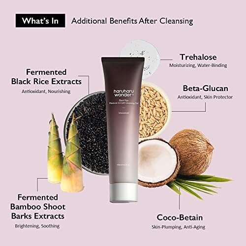 Haruharu Wonder Black Rice Moisture 5.5 Soft Cleansing Gel-Haruharu Wonder Black Rice Moisture 5.5 Soft Cleansing Gel