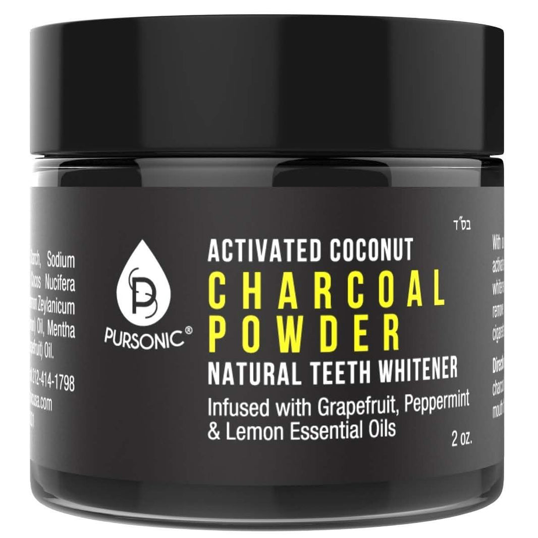 S520 Sonic Toothbrush - Accessories and Activated Coconut Charcoal Powder-S520 Sonic Toothbrush - Accessories and Activated Coconut Charcoal Powder