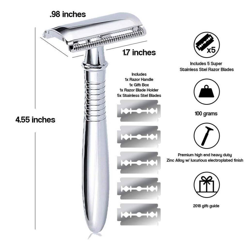 Safety Razor Double Edge Oyzmandias Razor Handle-Safety Razor Double Edge Oyzmandias Razor Handle