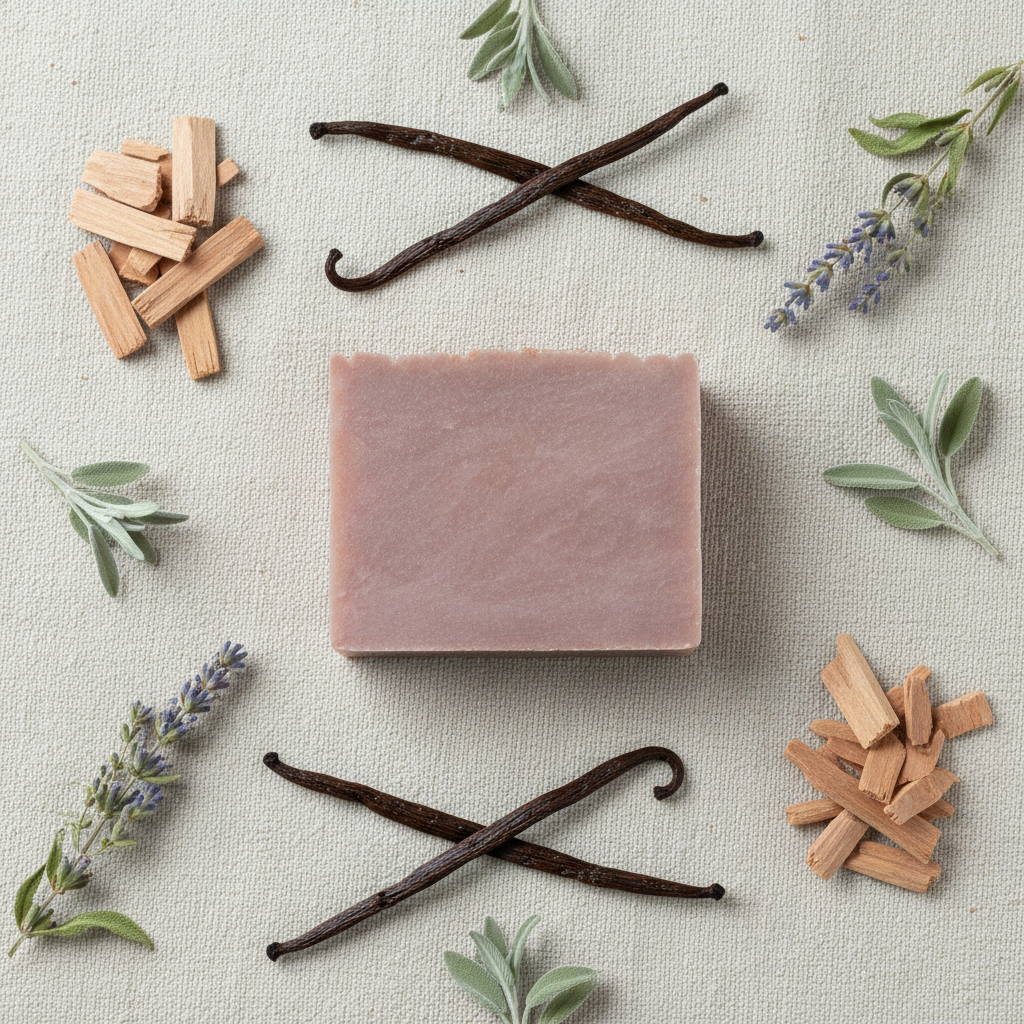 Sandalwood Vanilla Soap Bar-Sandalwood Vanilla Soap Bar