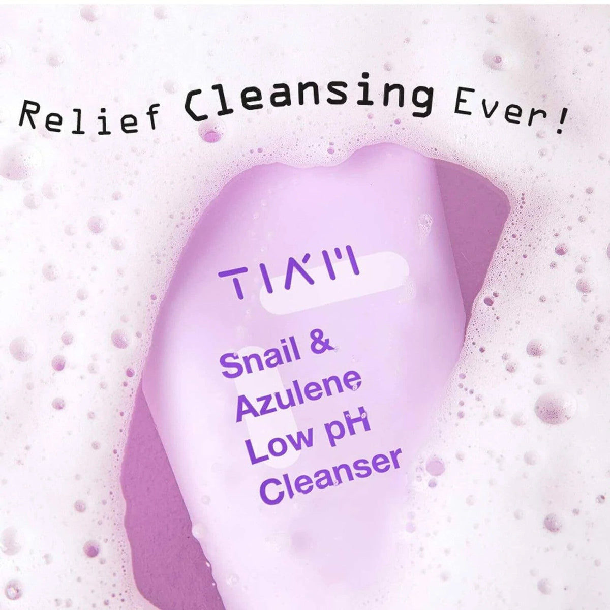 TIA'M Snail & Azulene Low pH Cleanser-TIA'M Snail & Azulene Low pH Cleanser