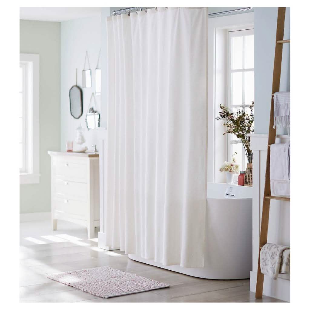 Shower Curtains Mould Proof Resistant Washable Curtain Liner-Shower Curtains Mould Proof Resistant Washable Curtain Liner