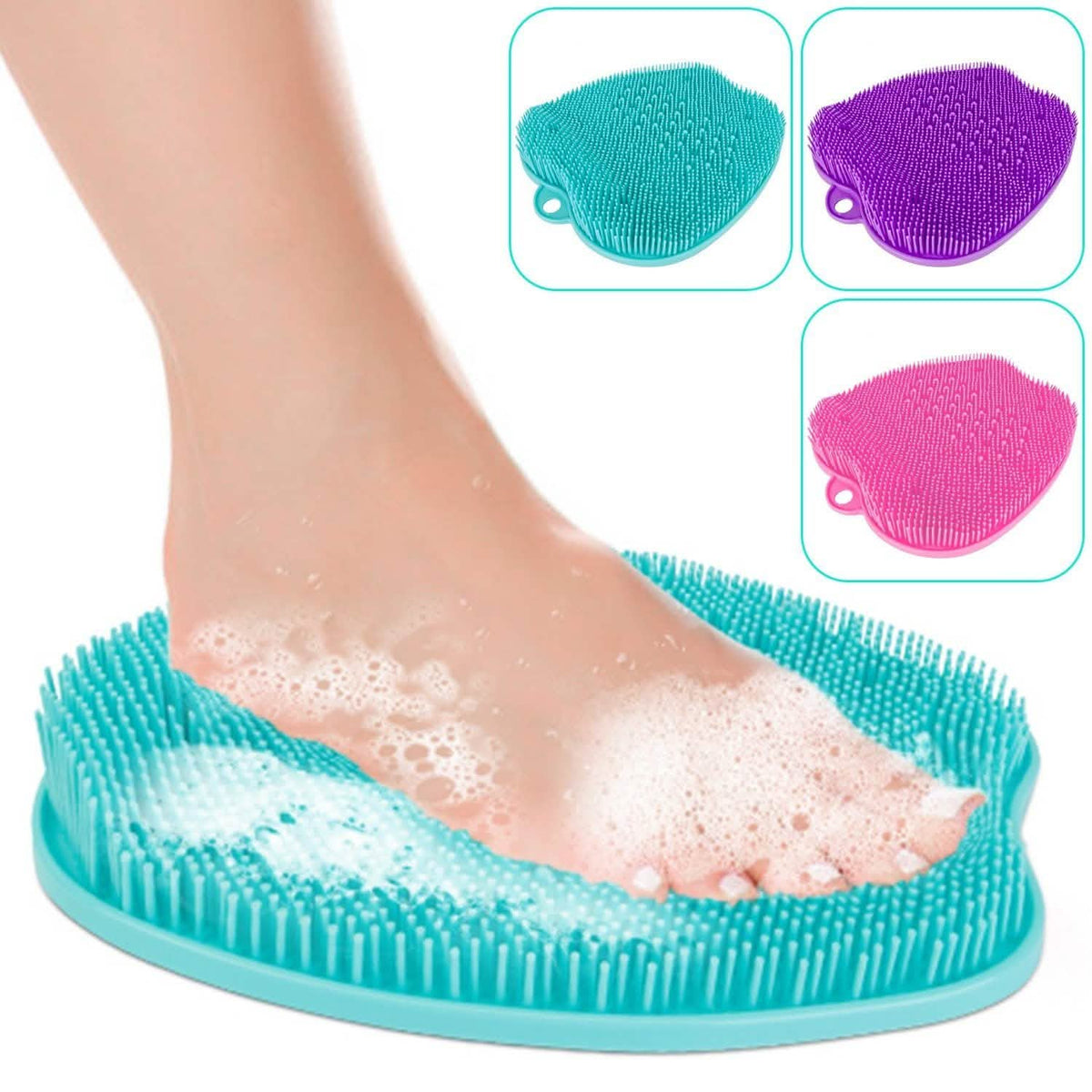 Shower Foot Scrubber Mat-Shower Foot Scrubber Mat