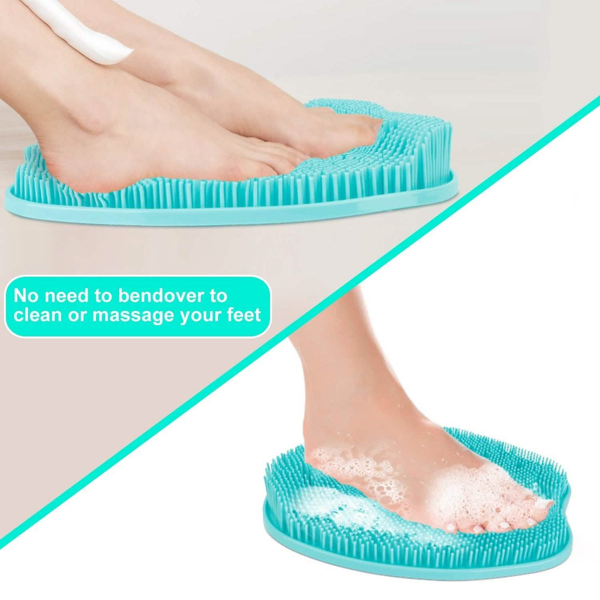 Shower Foot Scrubber Mat-Shower Foot Scrubber Mat