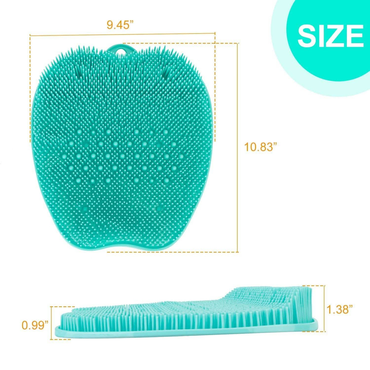 Shower Foot Scrubber Mat-Shower Foot Scrubber Mat