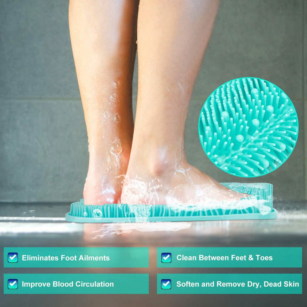 Shower Foot Scrubber Mat-Shower Foot Scrubber Mat