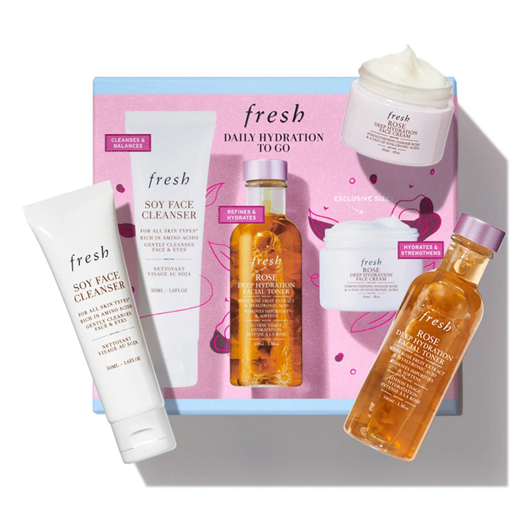 Fresh Skincare Daily Hydration To Go Set-Fresh Skincare Daily Hydration To Go Set