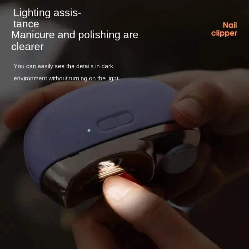 Smart Electric Nail Clipper with Anti-Pinch-Smart Electric Nail Clipper with Anti-Pinch