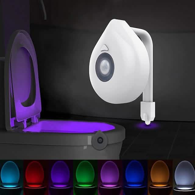 Smart PIR Motion Sensor Toilet Seat Night Light-Smart PIR Motion Sensor Toilet Seat Night Light