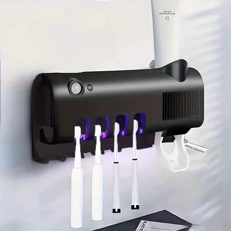 Smart Wall-Mounted Toothbrush UV Sterilizer-Smart Wall-Mounted Toothbrush UV Sterilizer