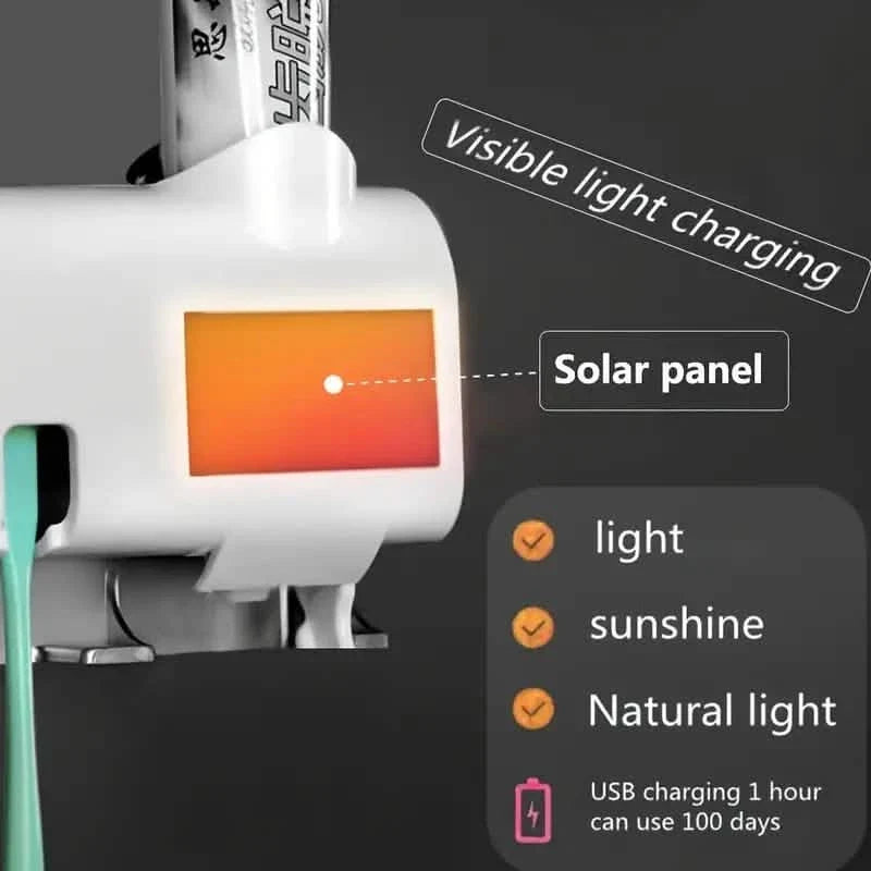 Smart Wall-Mounted Toothbrush UV Sterilizer-Smart Wall-Mounted Toothbrush UV Sterilizer