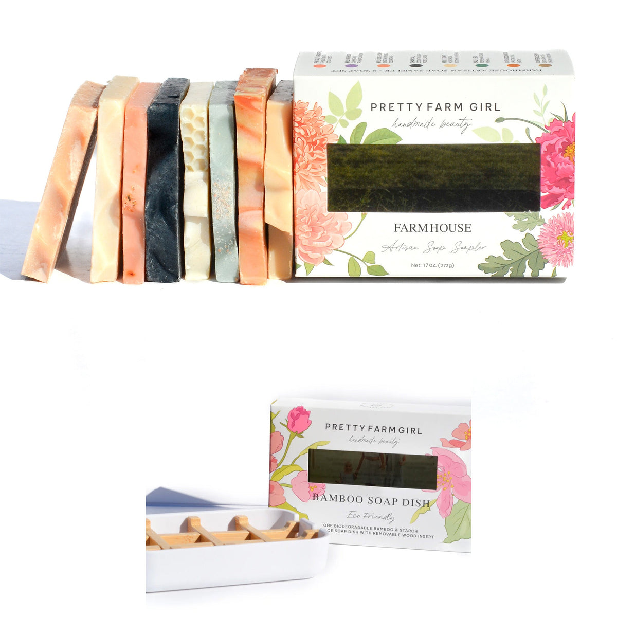 Farmhouse Artisan Goat Milk & Tallow Soap Sampler-Farmhouse Artisan Goat Milk & Tallow Soap Sampler