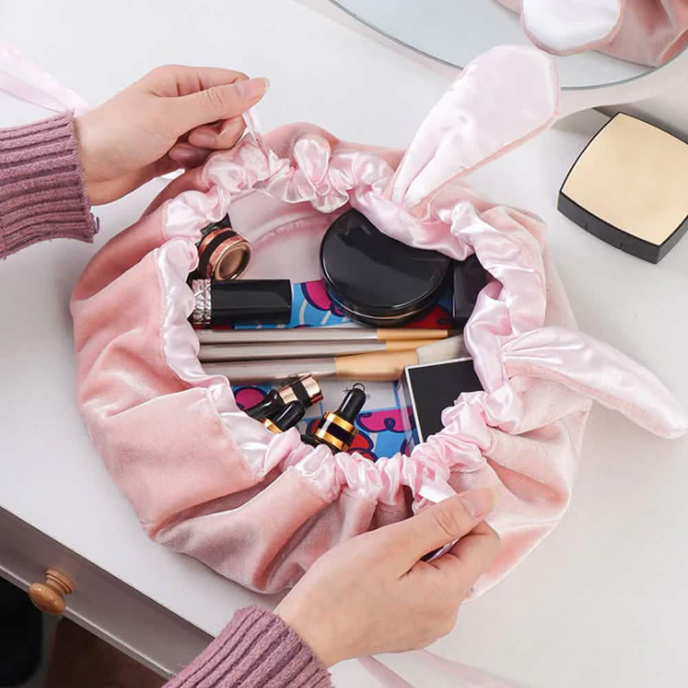 Soft Drawstring Makeup Bag-Soft Drawstring Makeup Bag