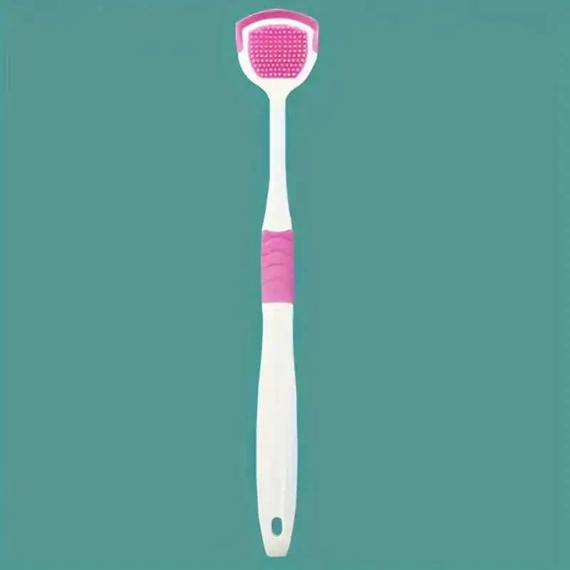 Soft Silicone Tongue Scraper Cleaning Toothbrush-Soft Silicone Tongue Scraper Cleaning Toothbrush