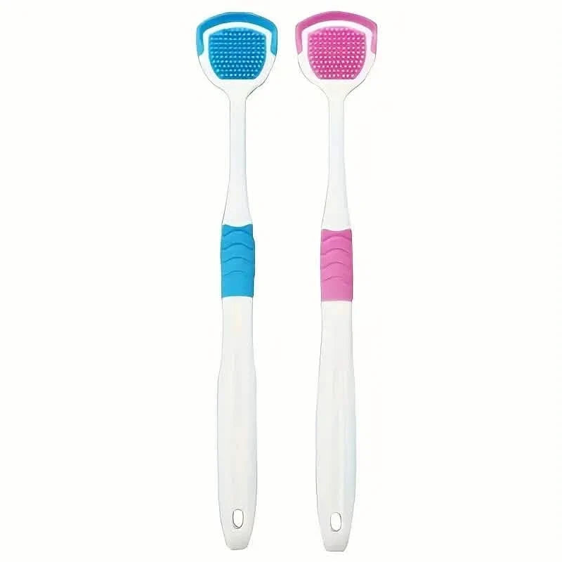 Soft Silicone Tongue Scraper Cleaning Toothbrush-Soft Silicone Tongue Scraper Cleaning Toothbrush