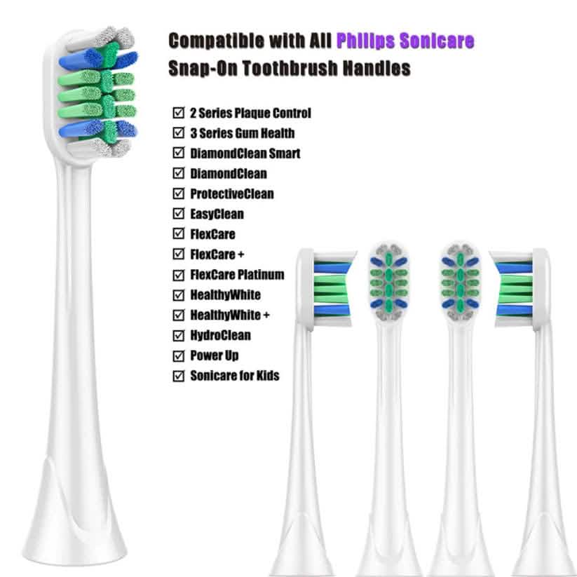 Sonic Replacement Toothbrush Heads-Sonic Replacement Toothbrush Heads