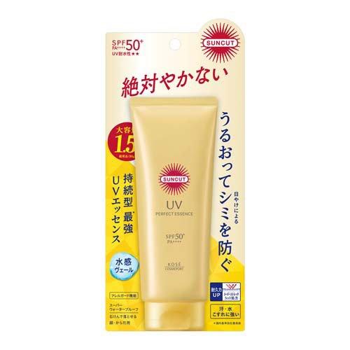 Kose Suncut UV Perfect Essence Super Water Proof SPF 50+ PA++++ 120g-Kose Suncut UV Perfect Essence Super Water Proof SPF 50+ PA++++ 120g