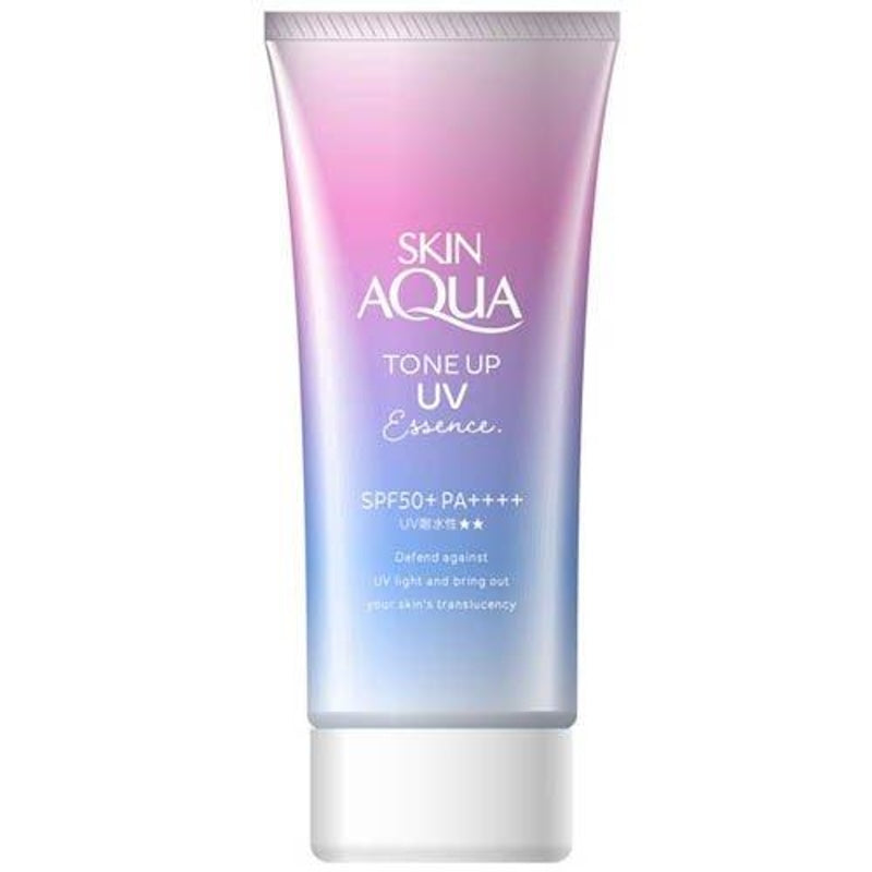 Rohto Skin Aqua Tone Up UV Essence SPF 50+ PA++++-Rohto Skin Aqua Tone Up UV Essence SPF 50+ PA++++