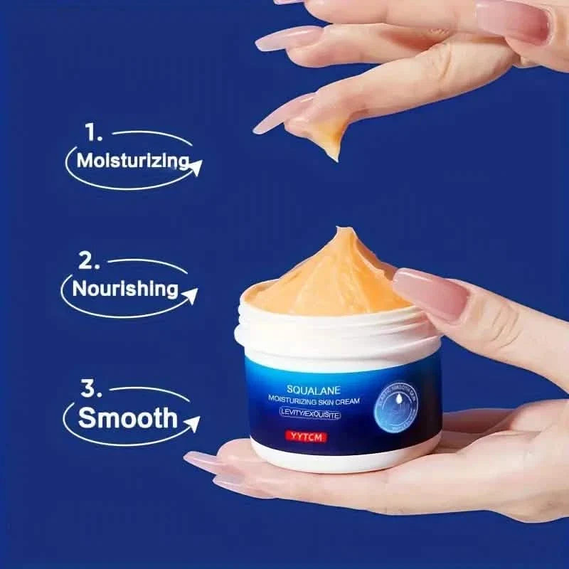Squalane Moisturizing Skin Cream for Dry, Cracked Feet and Hands-Squalane Moisturizing Skin Cream for Dry, Cracked Feet and Hands