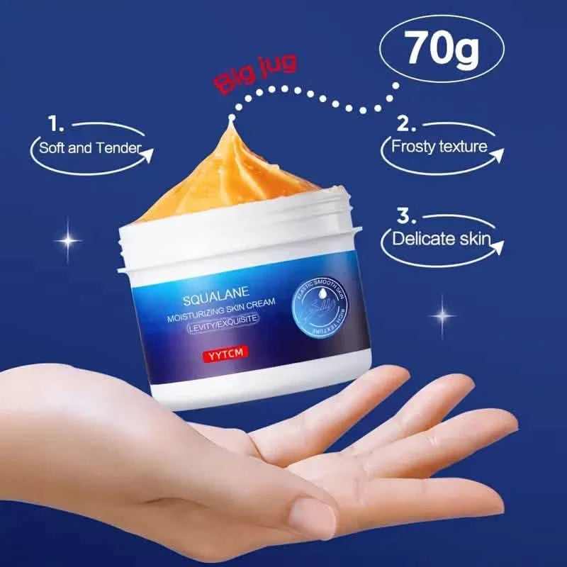 Squalane Moisturizing Skin Cream for Dry, Cracked Feet and Hands-Squalane Moisturizing Skin Cream for Dry, Cracked Feet and Hands