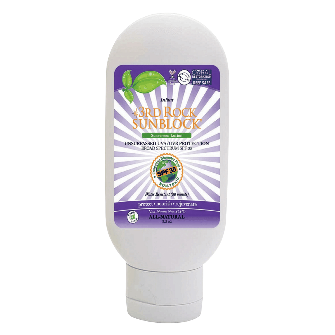3rd Rock Sunblock® For Infants - All Natural Infant Sunscreen - Zinc Oxide SPF 35-3rd Rock Sunblock® For Infants - All Natural Infant Sunscreen - Zinc Oxide SPF 35
