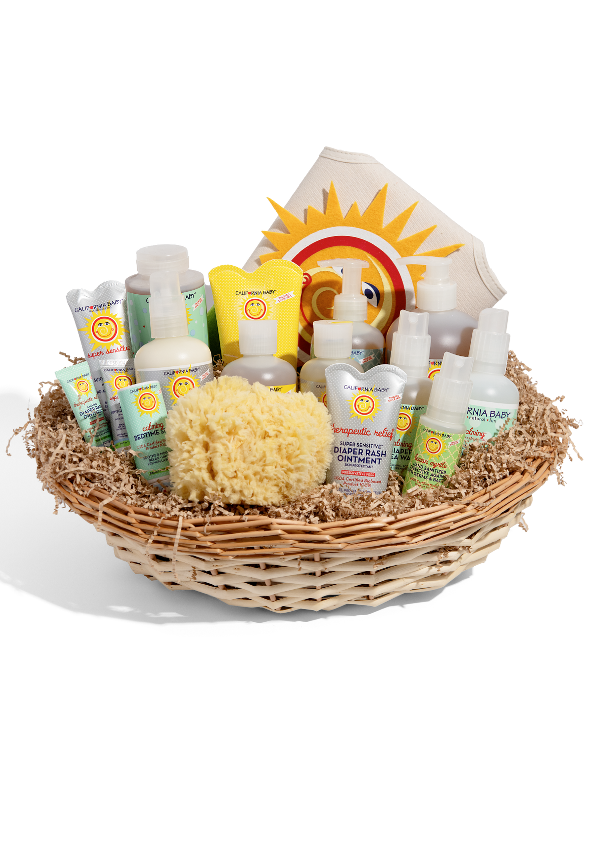 Super Deluxe Newborn Gift Basket-Super Deluxe Newborn Gift Basket