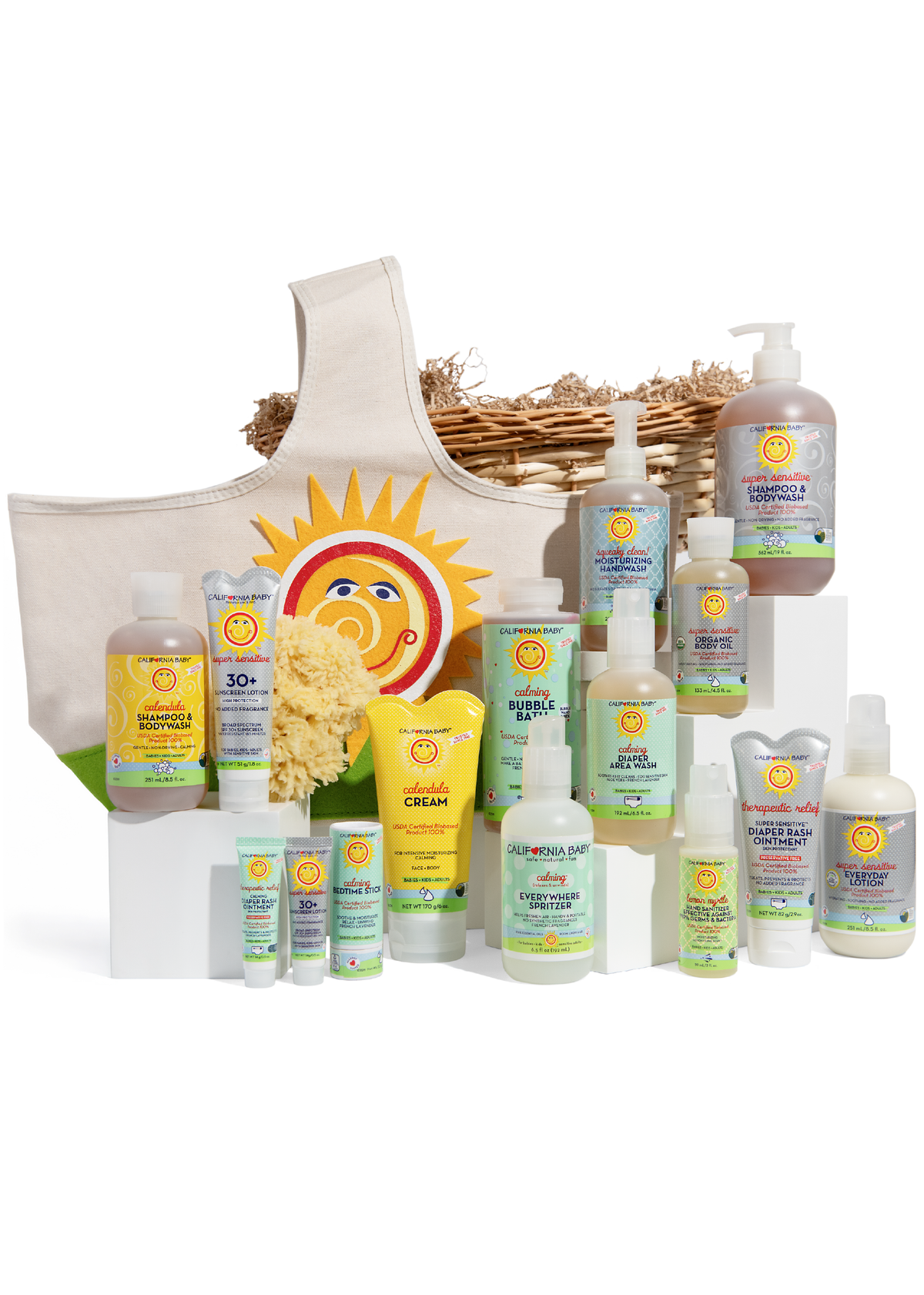 Super Deluxe Newborn Gift Basket-Super Deluxe Newborn Gift Basket