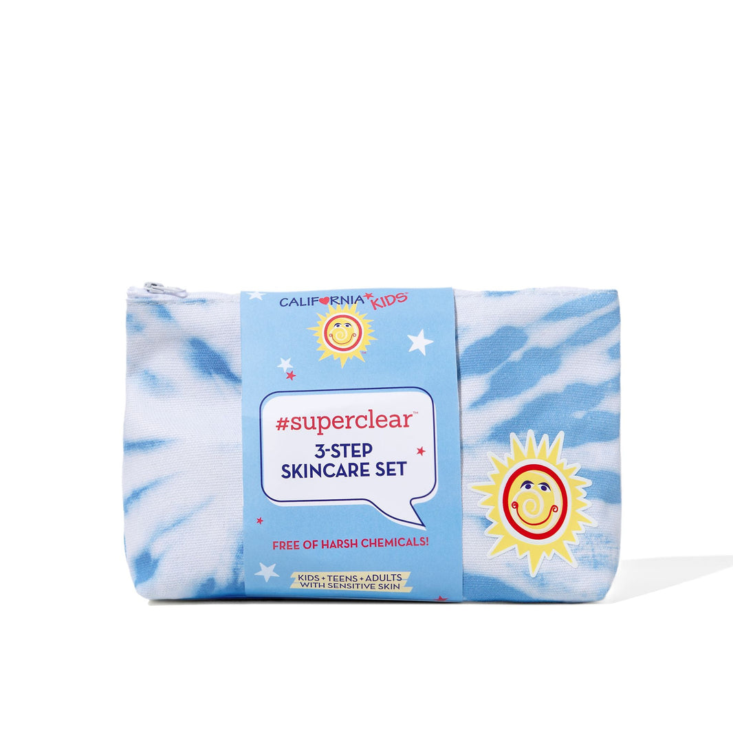 California Kids® #superclear™ 3-Step Skincare Kit-California Kids® #superclear™ 3-Step Skincare Kit