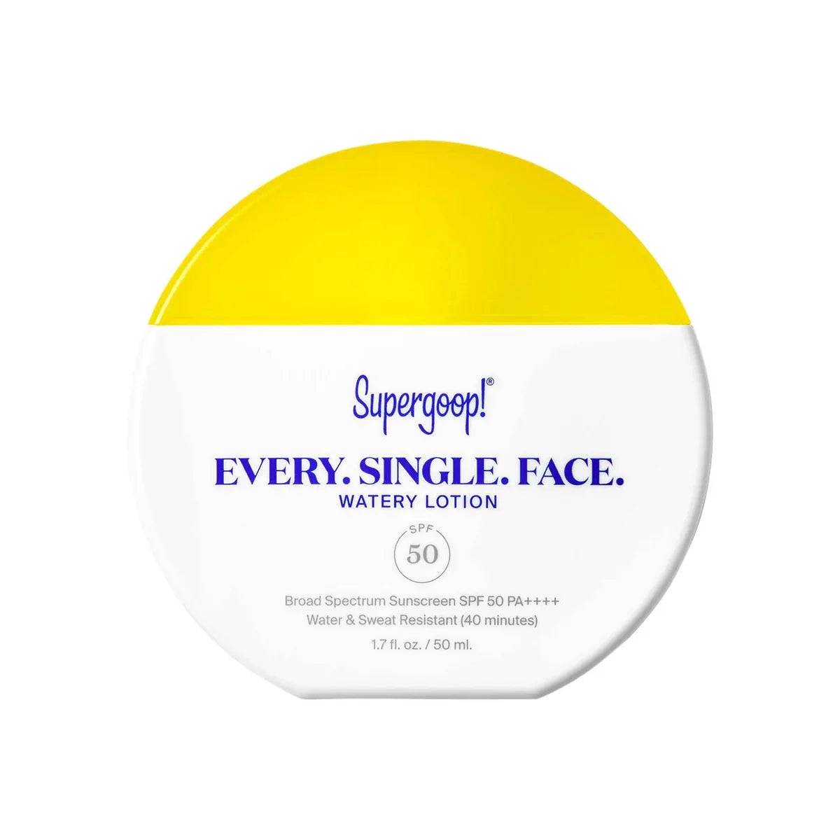 Supergoop! Every. Single. Face. Watery Lotion SPF 50 1.7 OZ-Supergoop! Every. Single. Face. Watery Lotion SPF 50 1.7 OZ