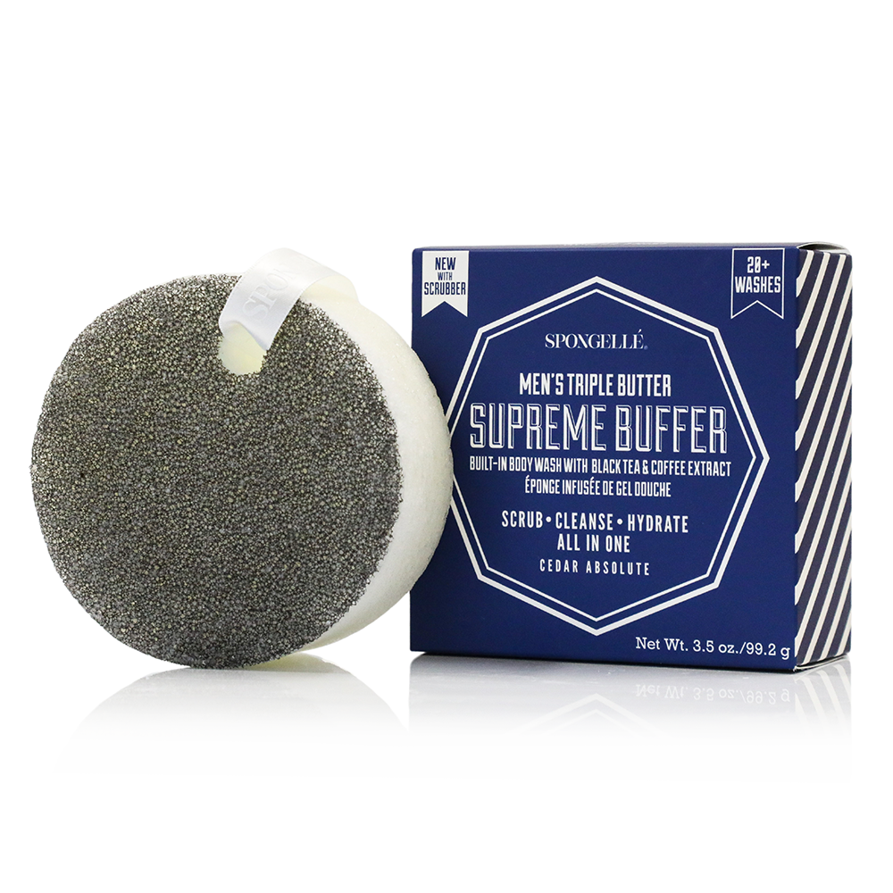 20+ Men's Supreme Buffer | Black Scrubber-20+ Men's Supreme Buffer | Black Scrubber