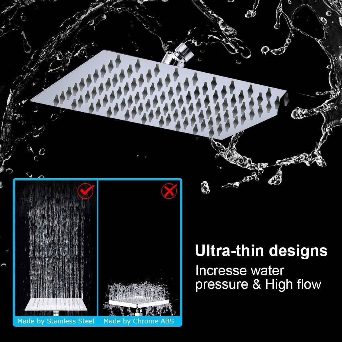 Taiker Stainless Steel Shower Head/Handheld Combination-Taiker Stainless Steel Shower Head/Handheld Combination