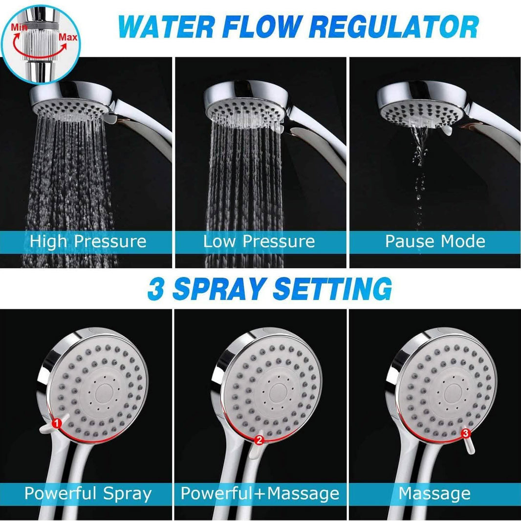 Taiker Stainless Steel Shower Head/Handheld Combination-Taiker Stainless Steel Shower Head/Handheld Combination