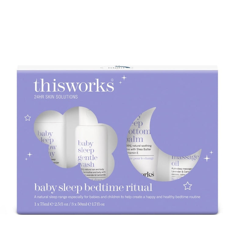 This Works Baby Sleep Bedtime Ritual 4-Piece Gift Set