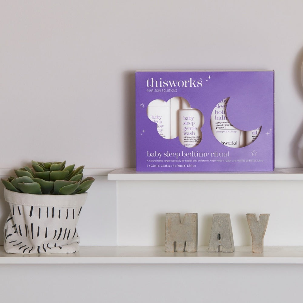 This Works Baby Sleep Bedtime Ritual 4-Piece Gift Set-This Works Baby Sleep Bedtime Ritual 4-Piece Gift Set