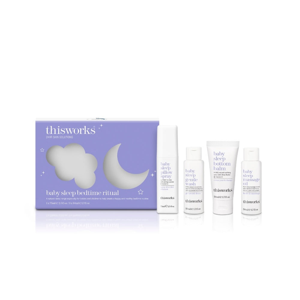 This Works Baby Sleep Bedtime Ritual 4-Piece Gift Set-This Works Baby Sleep Bedtime Ritual 4-Piece Gift Set