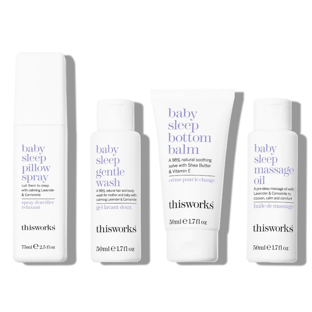 This Works Baby Sleep Bedtime Ritual 4-Piece Gift Set-This Works Baby Sleep Bedtime Ritual 4-Piece Gift Set